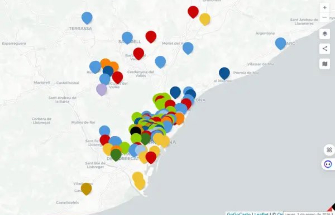 Um mapa que identifica negócios judeus e israelitas na Catalunha faz regressar os fantasmas do passado nazi